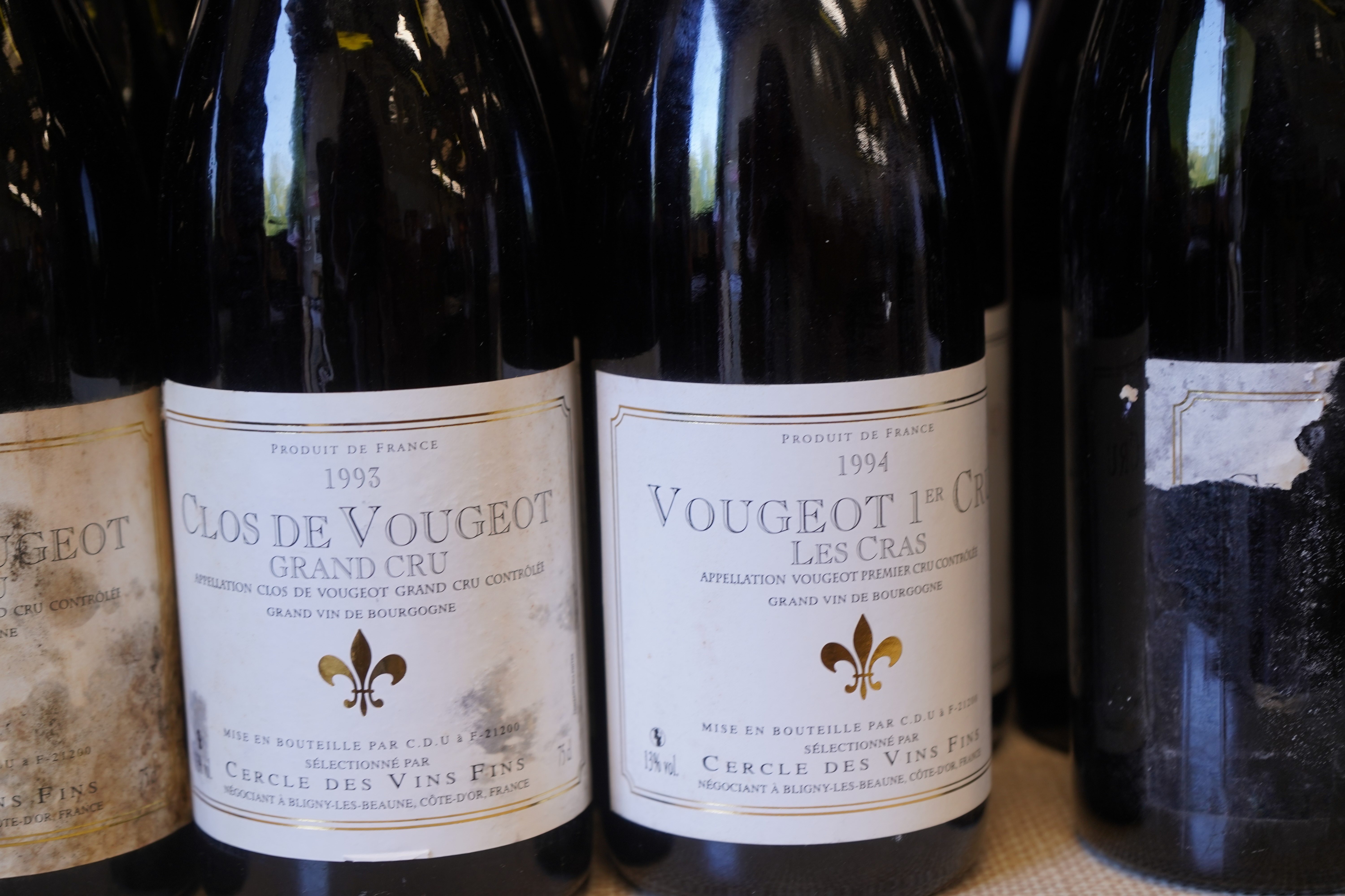 Cercle des Vins Fins: A mixed parcel of red Burgundy